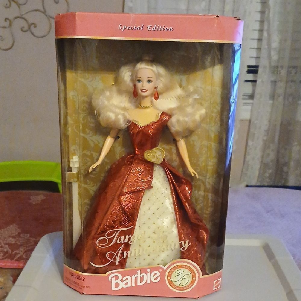 Barbie Special Edition Target Anniversary Doll - Red and White